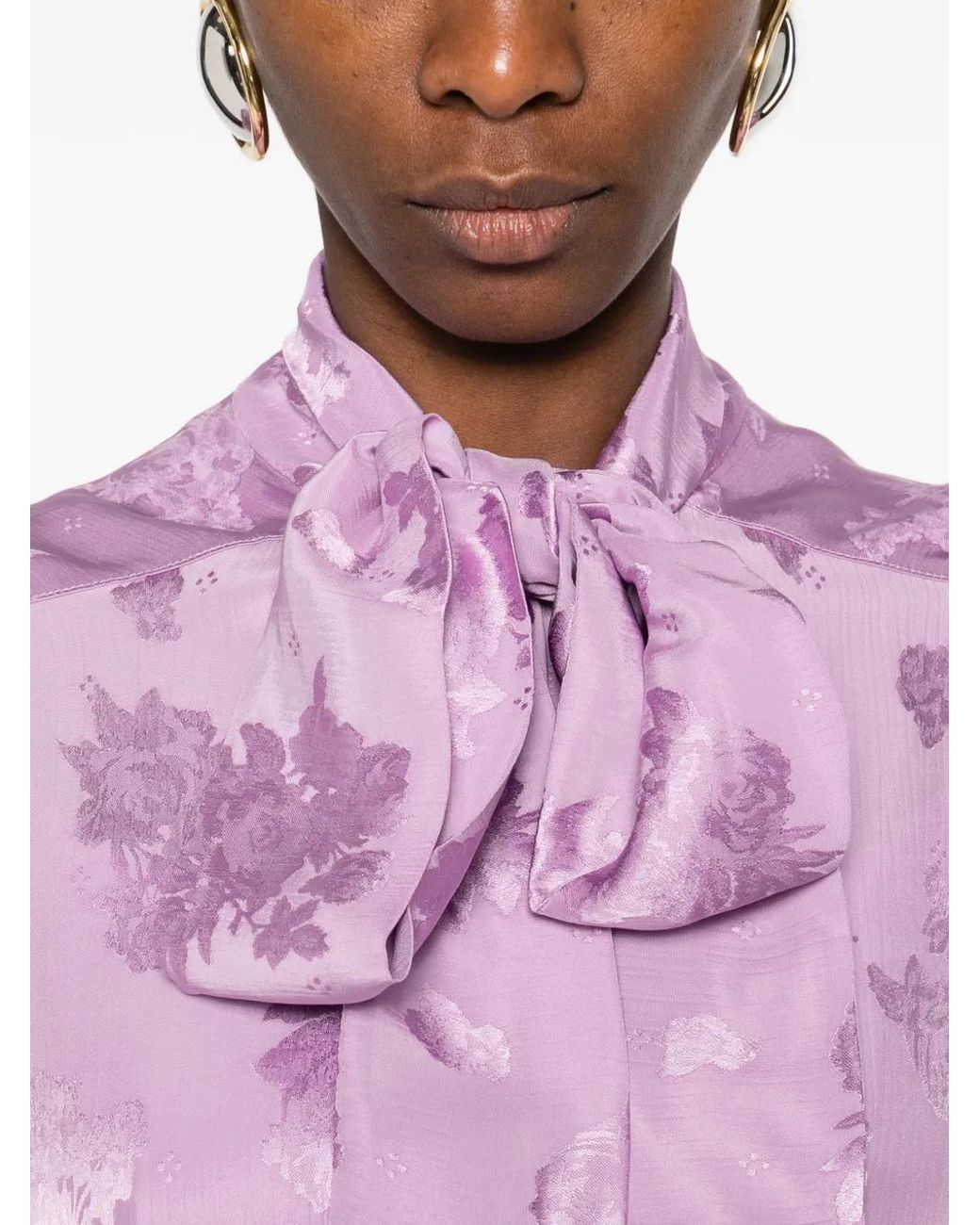 LaDoubleJ Pink Ascot Shirt