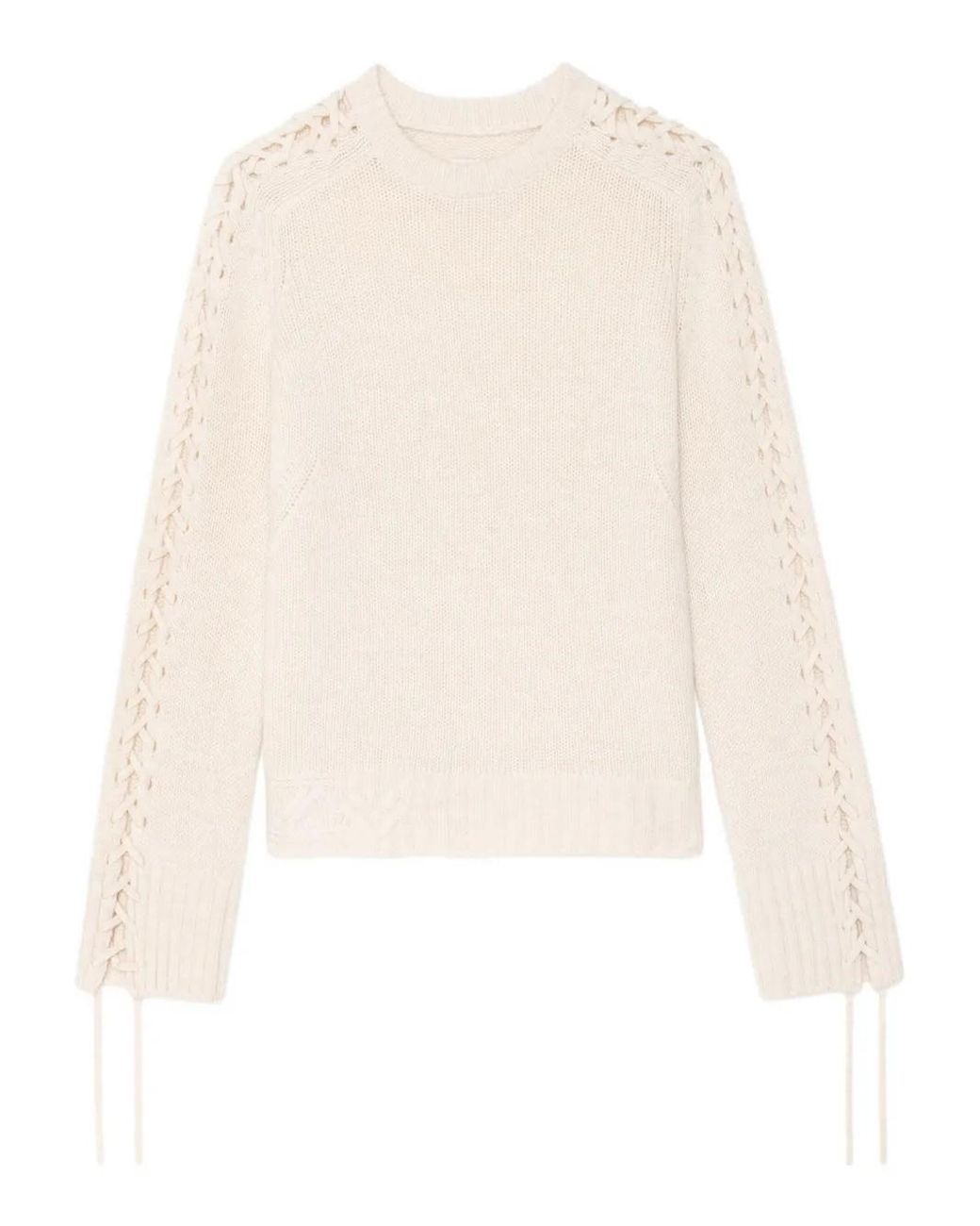 Zadig & Voltaire White Malty Sweater