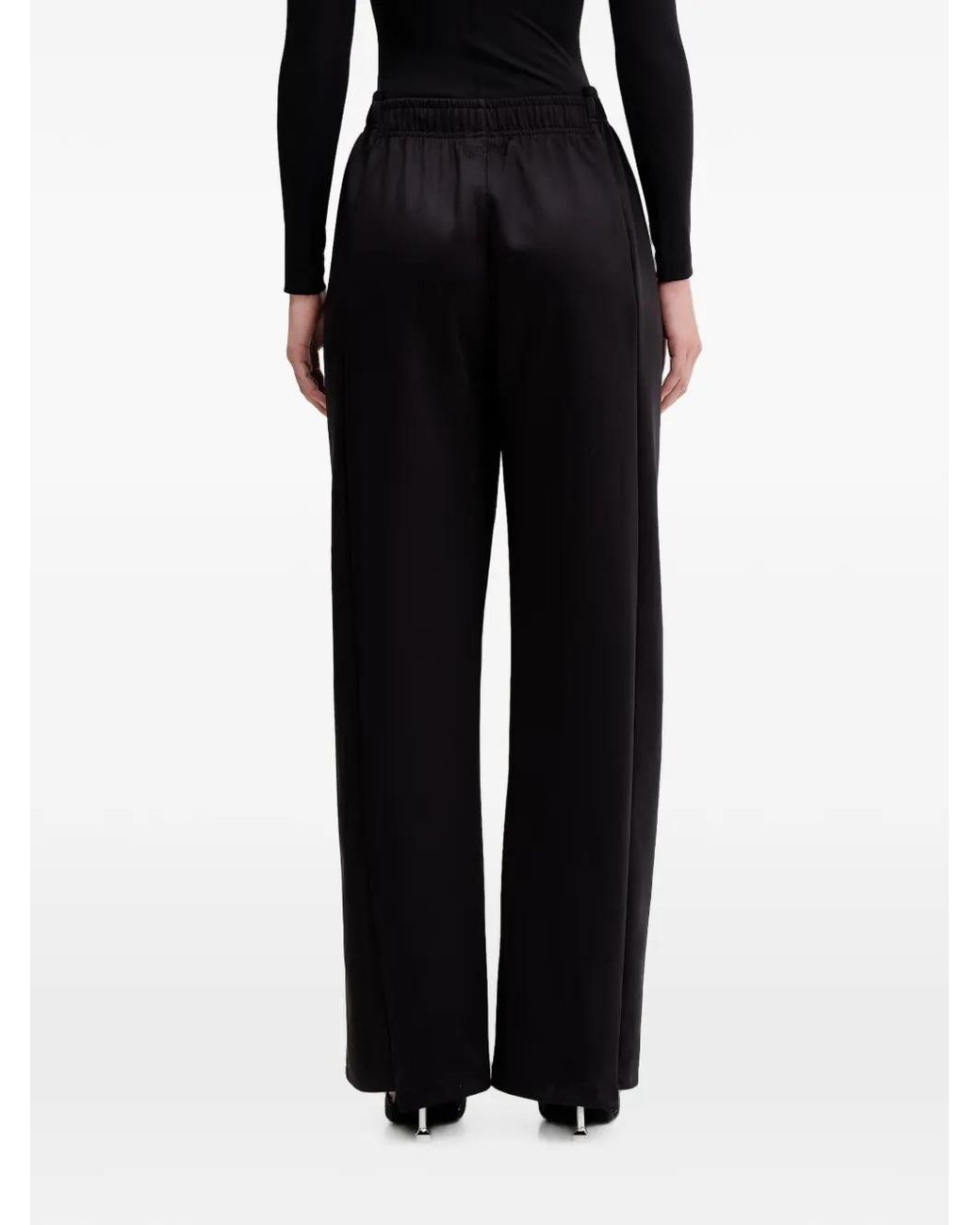 Vetements Black Logo-Print Track Pants