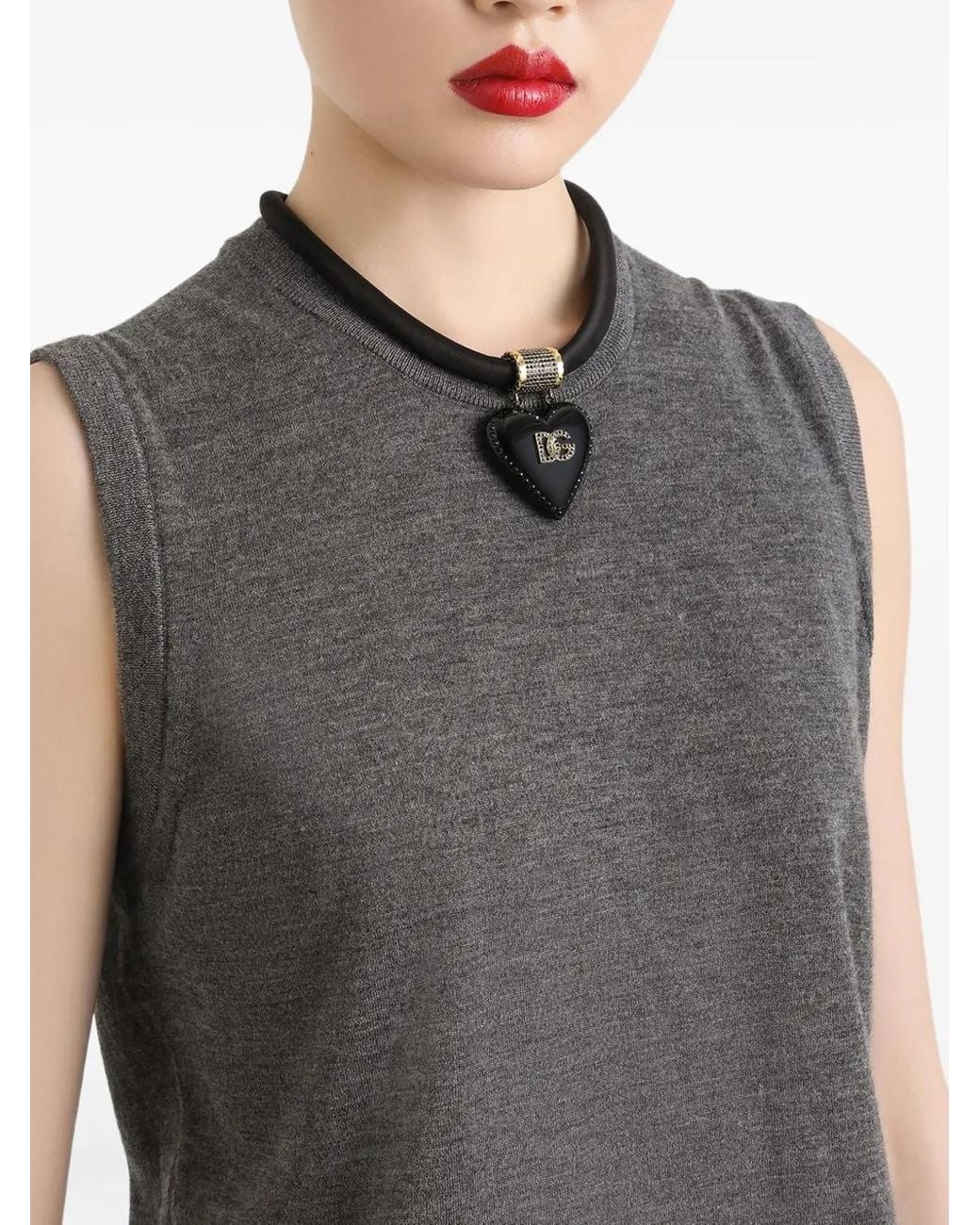 Cashmere Knitwear Dolce & Gabbana de color Gray
