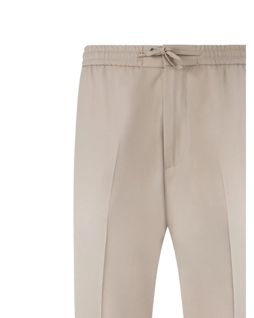 Philipp Plein Natural Loose Fit Trousers for men