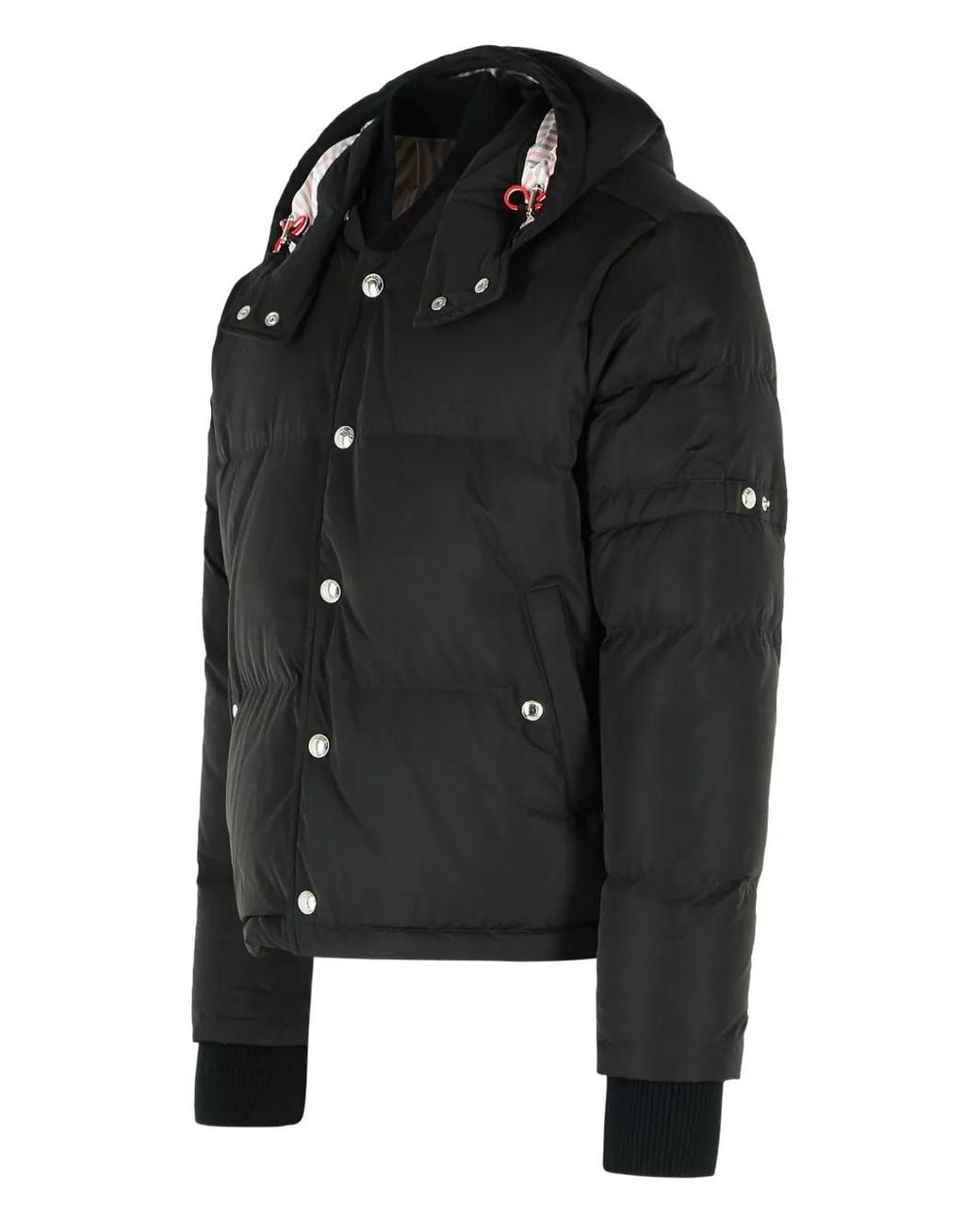 Thom Browne Black Polyester Down Jacket for men