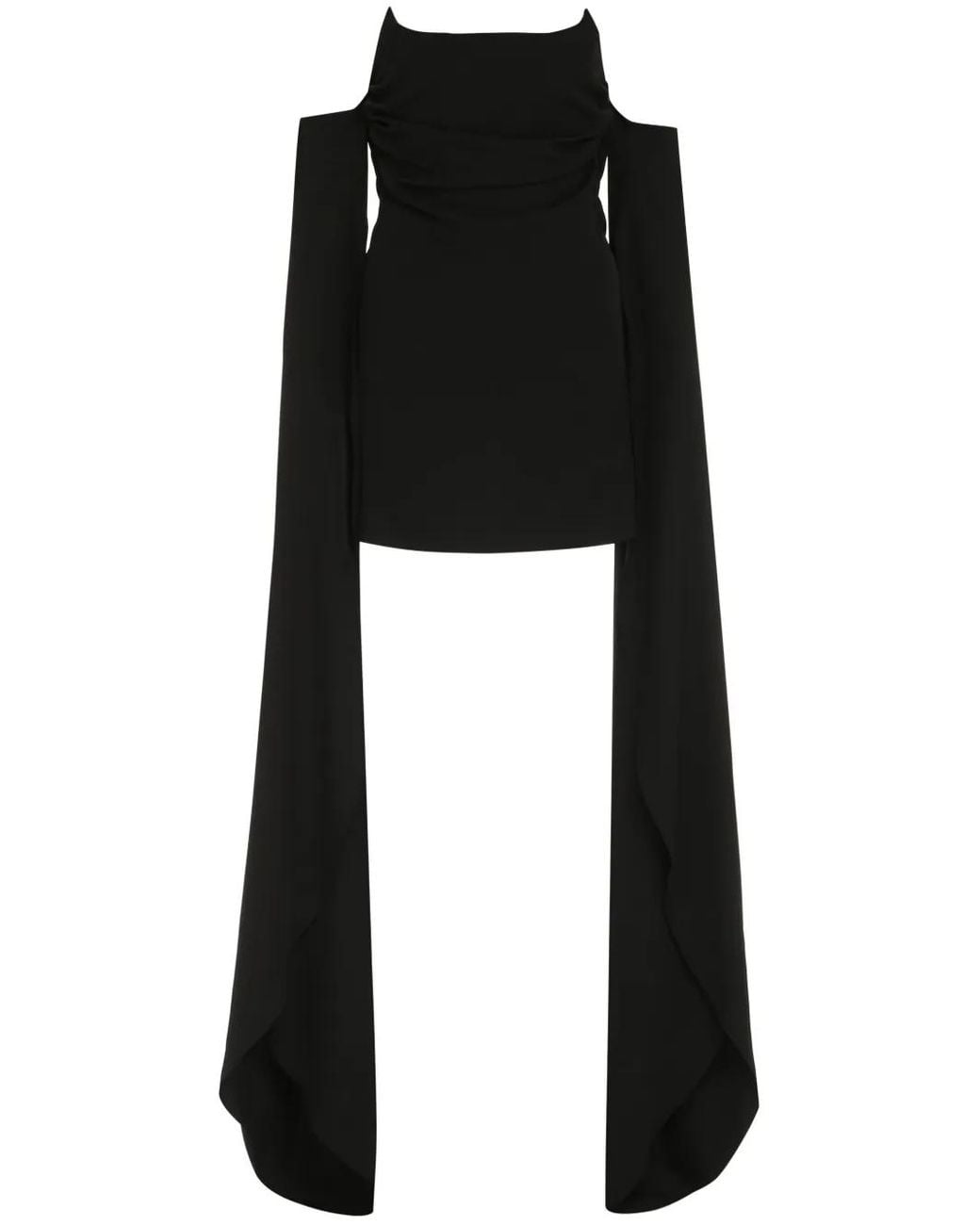 GIUSEPPE DI MORABITO Black Jersey Mini Dress