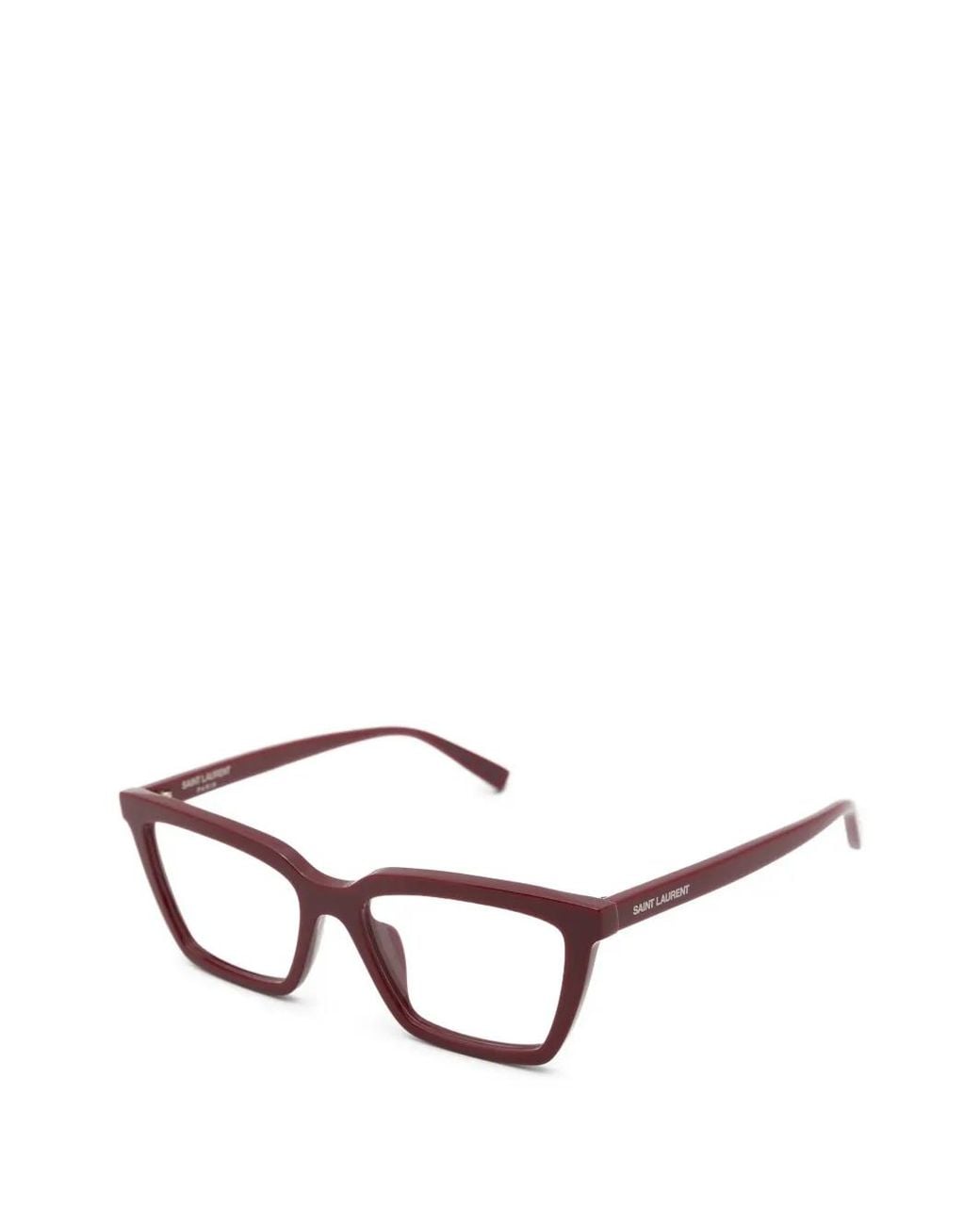 Saint Laurent Multicolor Lunettes De Vue À Monture Rectangulaire