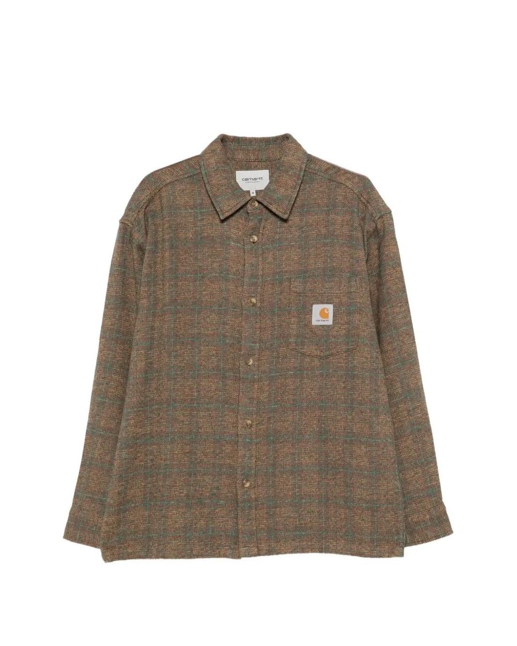 Carhartt Brown Bagley Check Shirt for men