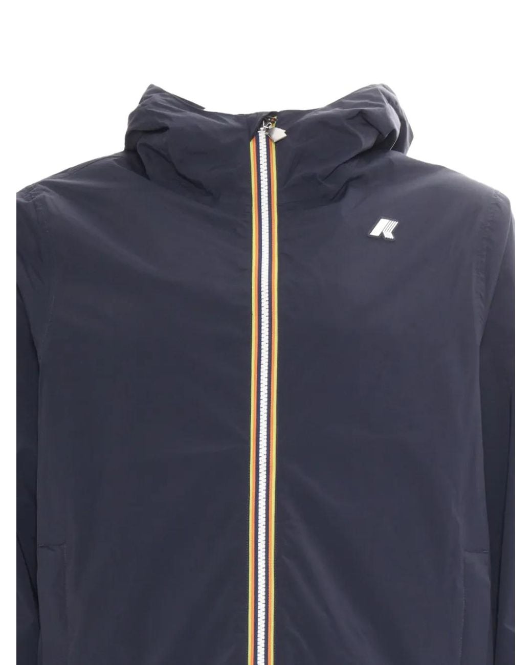 Chaqueta Jack Con Capucha K-Way de hombre de color Blue