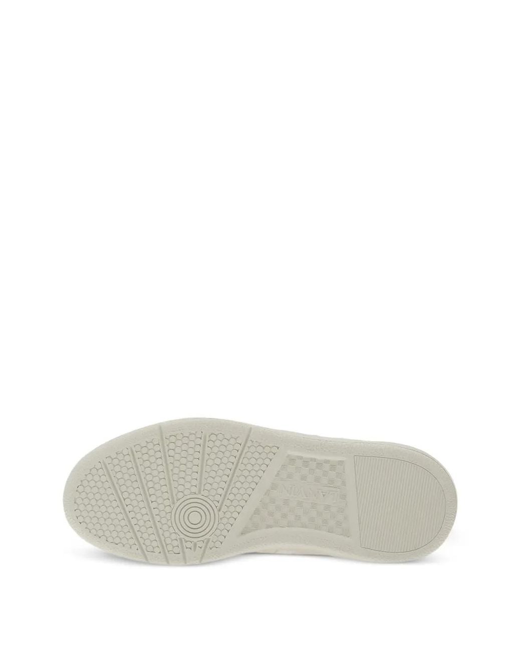 Lanvin White Clay Sneakers