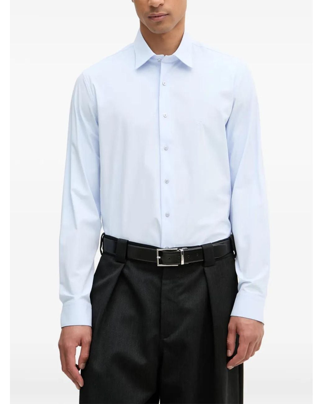 Michael Kors White Chemise À Logo Brodé for men