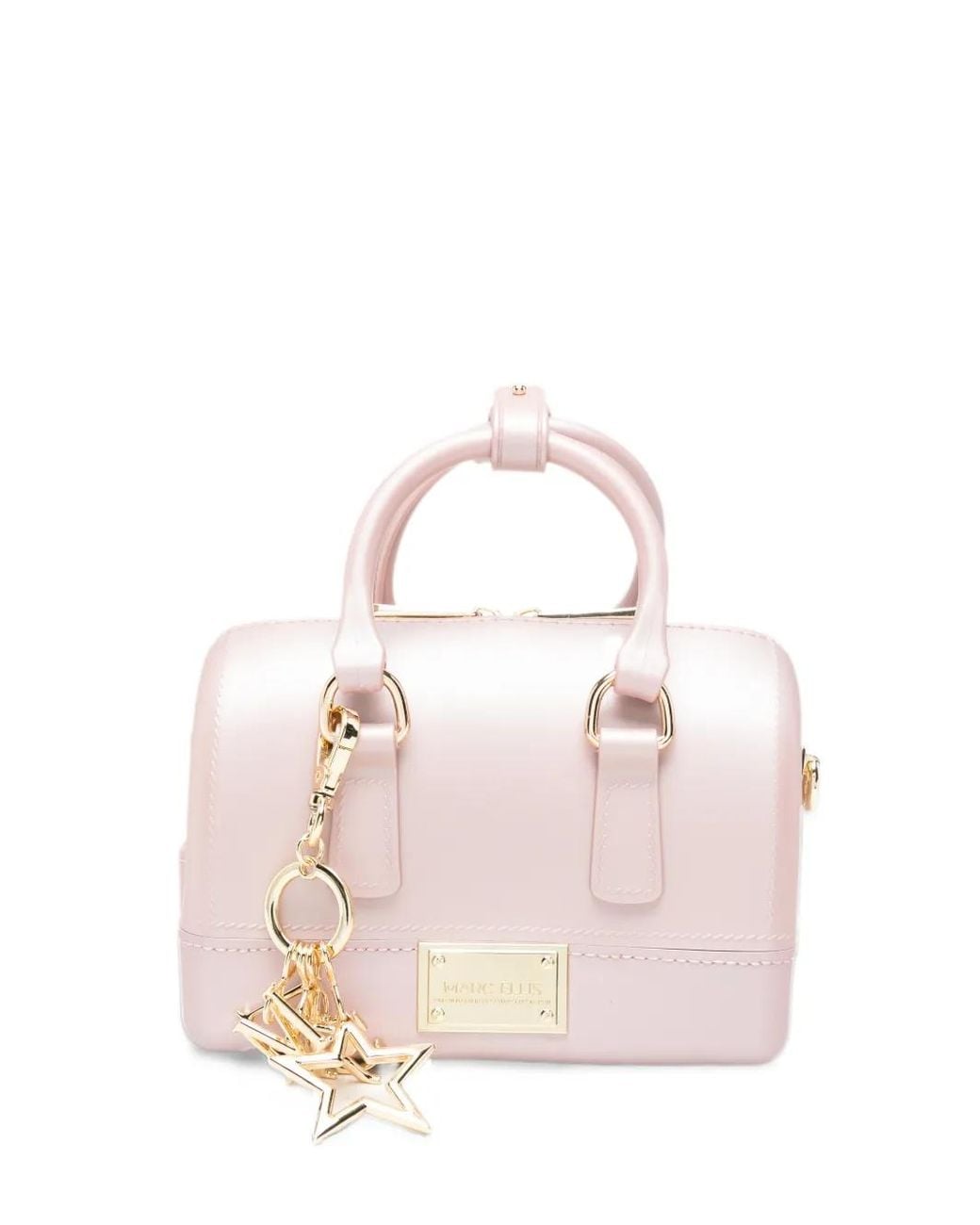 Marc Ellis Pink S Flat Estrel Charm Tote Bag