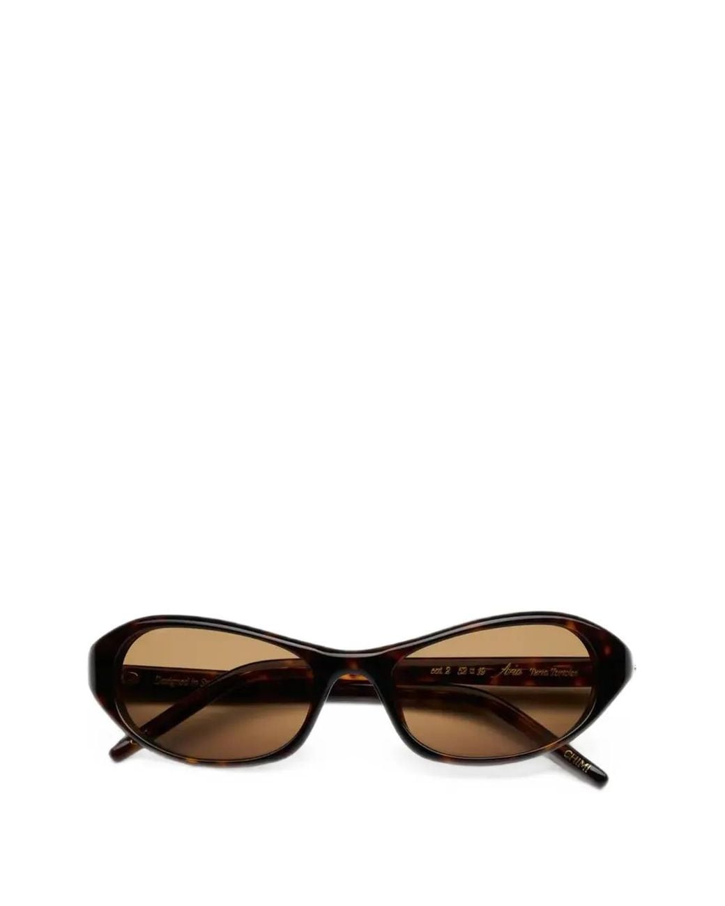 Chimi Brown Lunettes De Soleil Aria À Monture Ovale