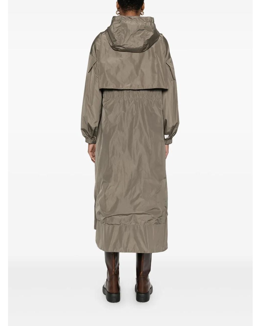 Max Mara Gray Teodoro Trench Coat