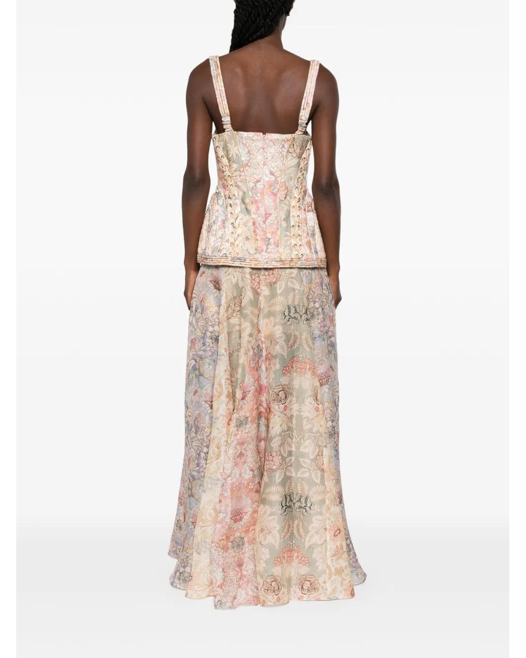 Zimmermann Natural Rebellion Corded Maxi Dress