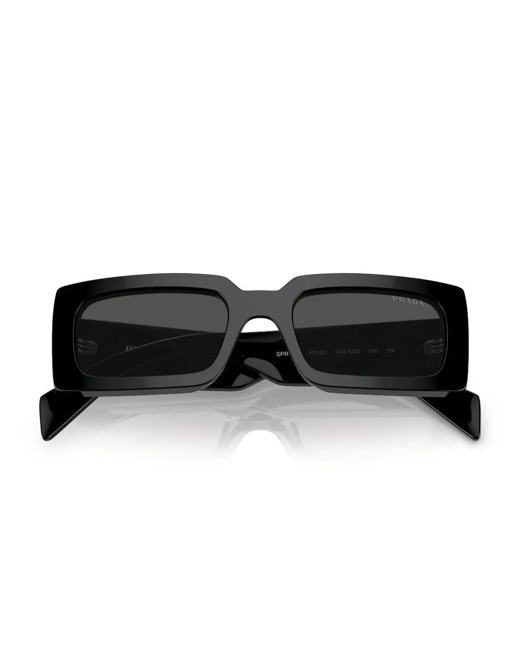 Occhiali Da Sole Oversize di Prada in Black