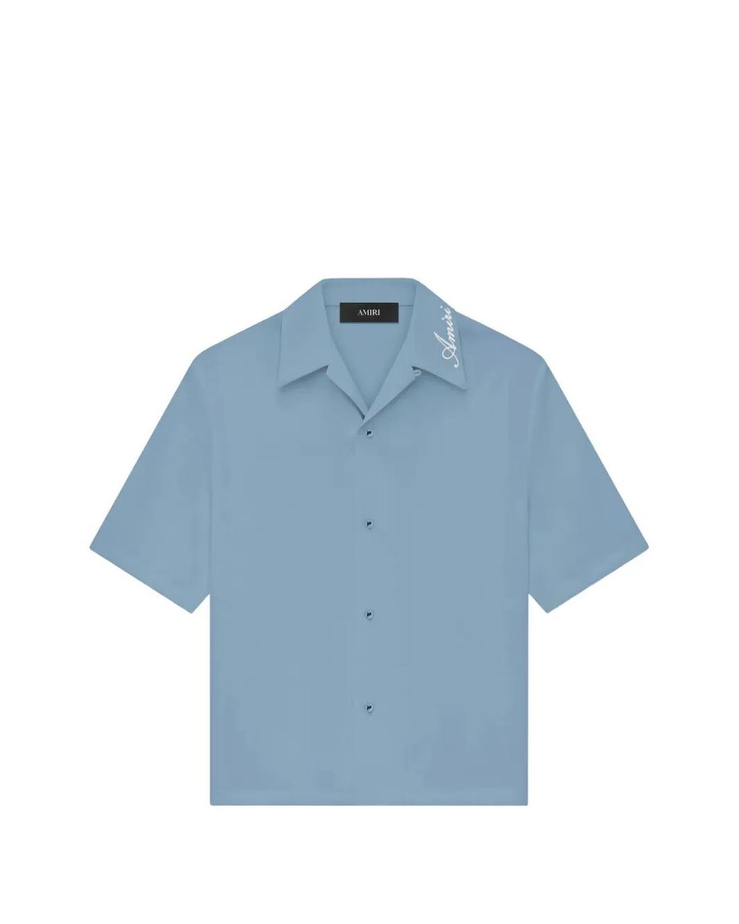 Amiri Blue Camp Shirt for men