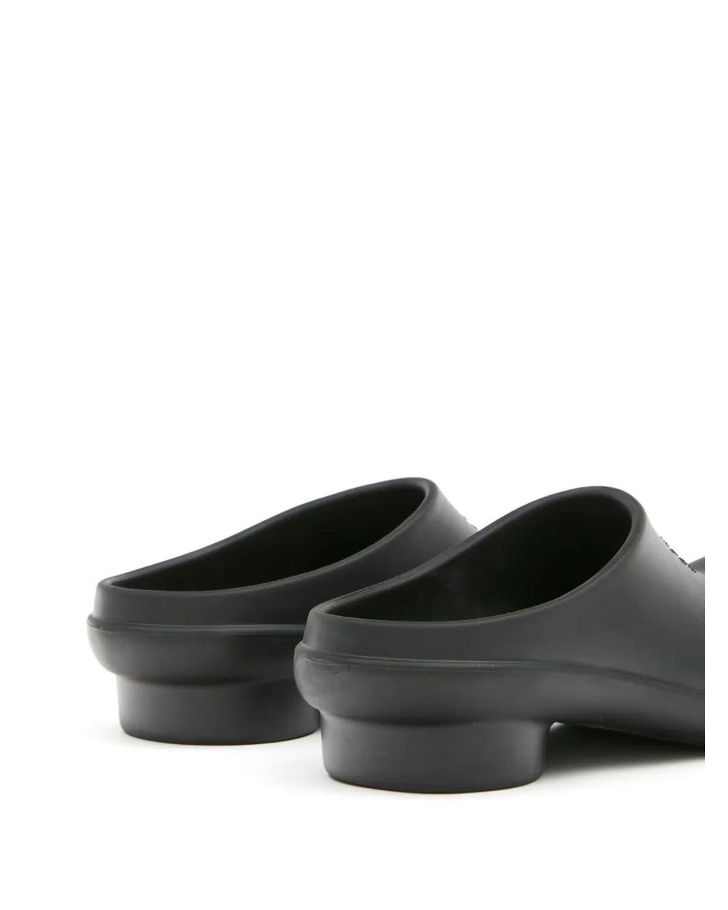 MM6 by Maison Margiela Gray Anatomic Numbers-Motif Slippers