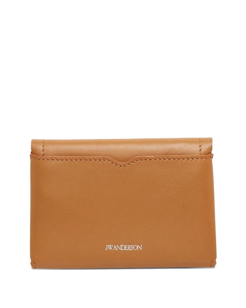 J.W. Anderson Brown Loafer-Folding Card Holder for men