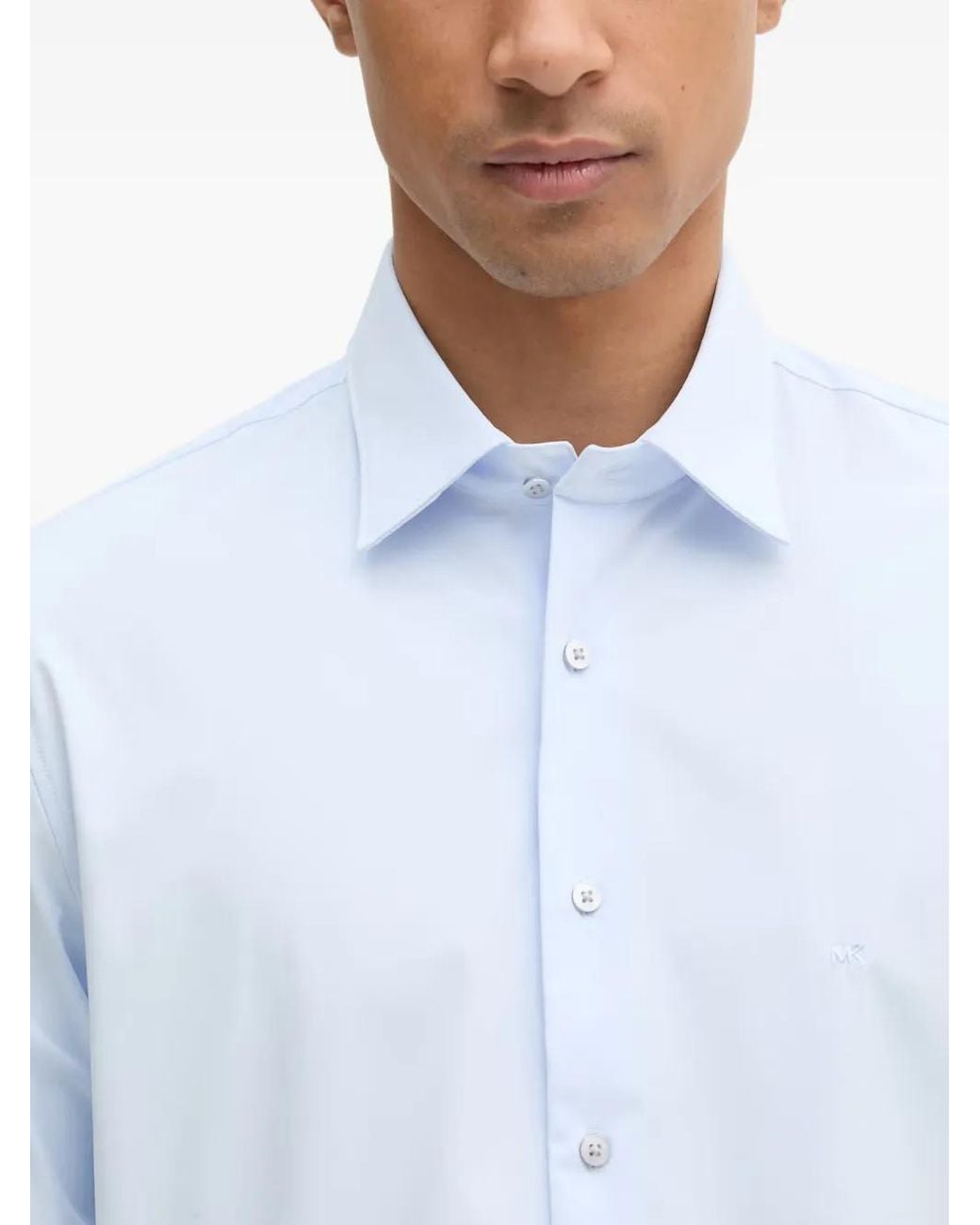 Michael Kors White Chemise À Logo Brodé for men