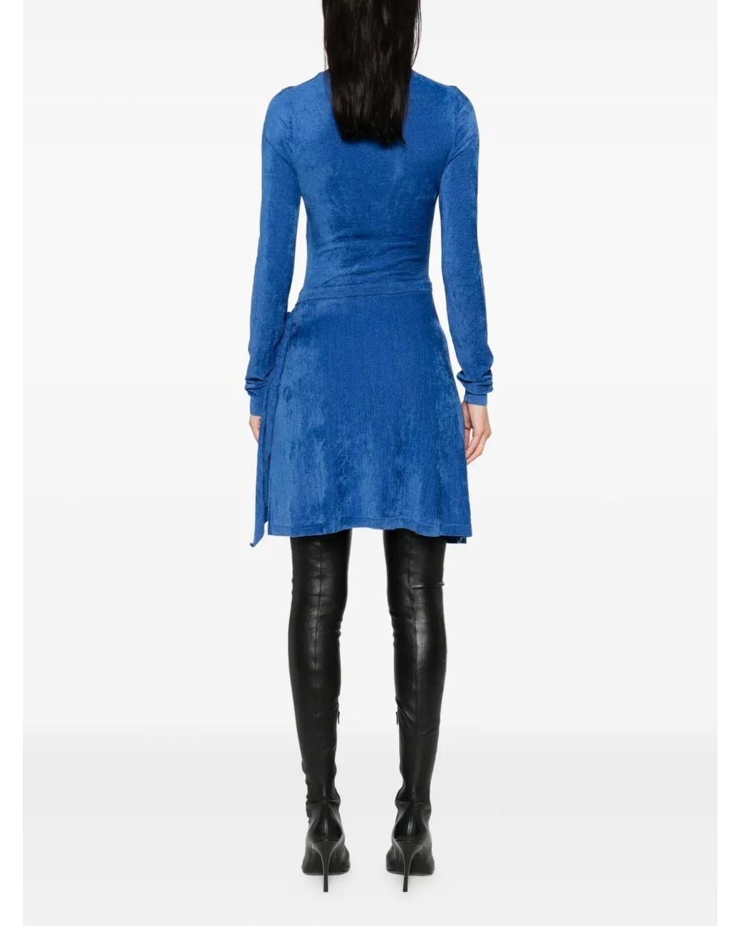 DIESEL Blue M-Cenil Mini Dress