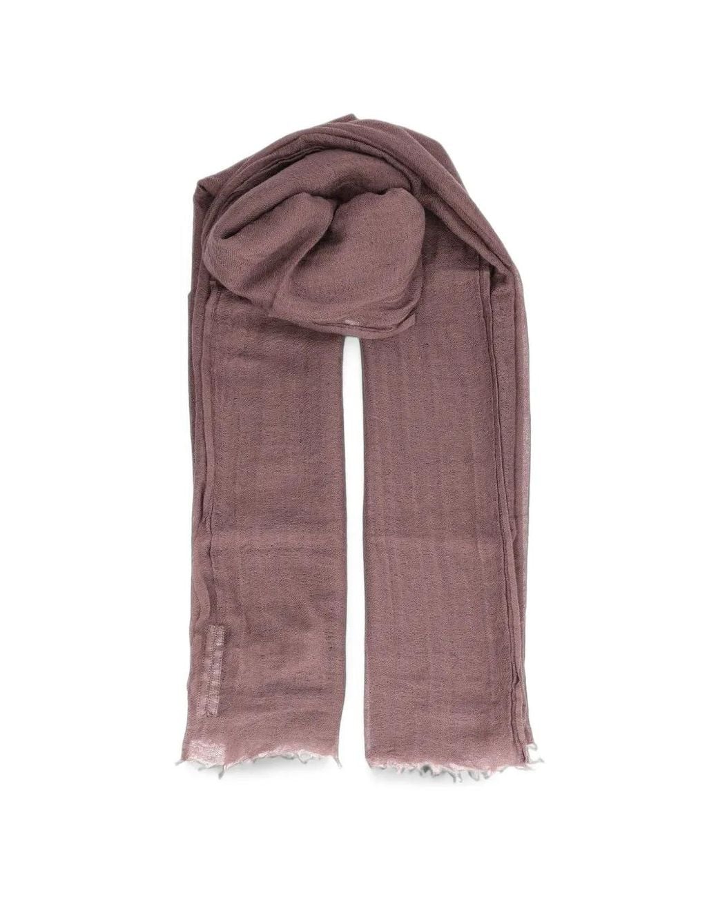 Rick Owens Purple Giglio Mega Scarf