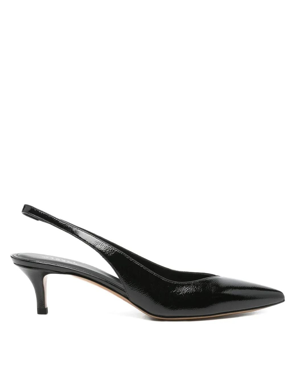 Isabel Marant Black Spitze Slingback-Pumps