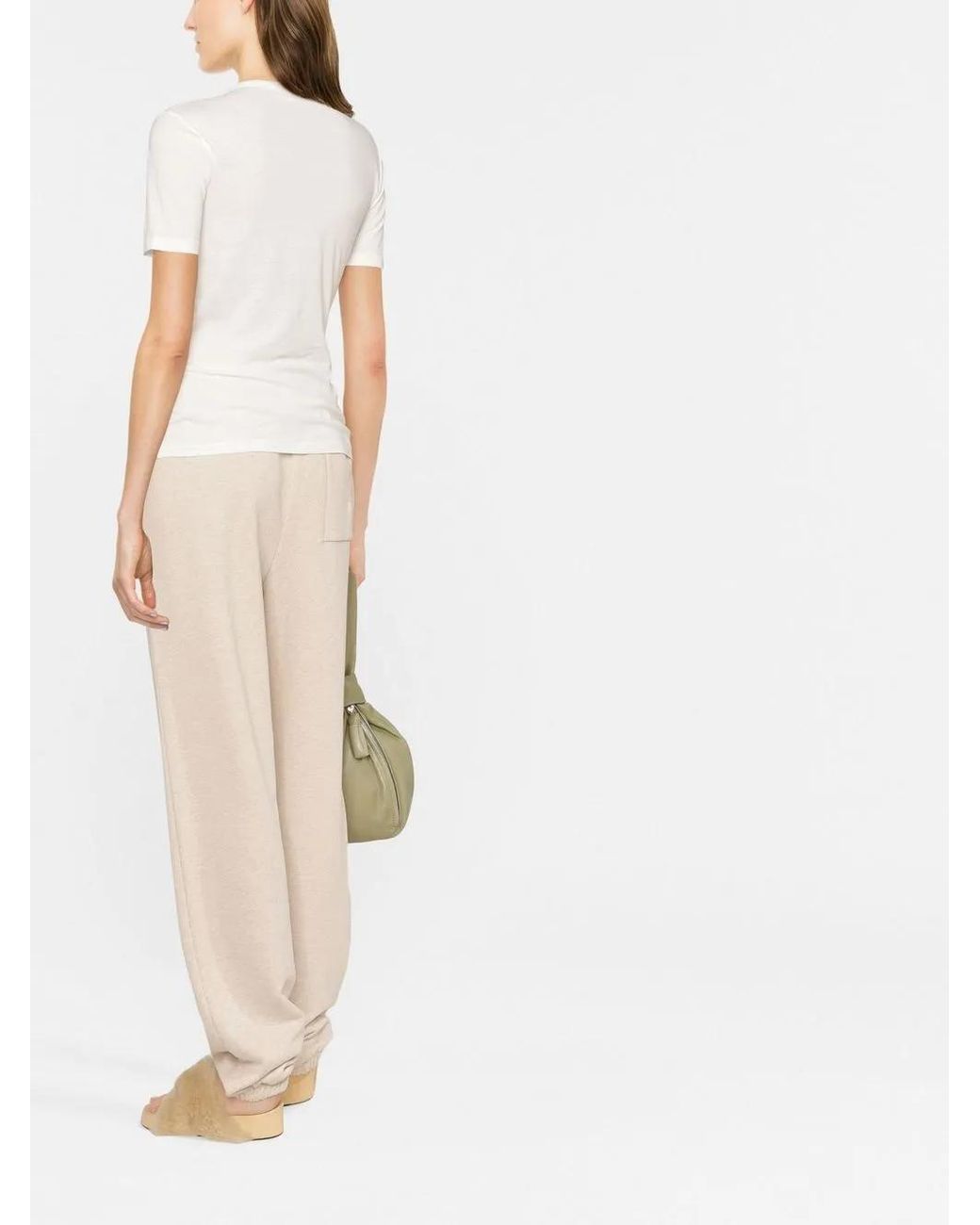 Jil Sander White Crew-Neck T-Shirt