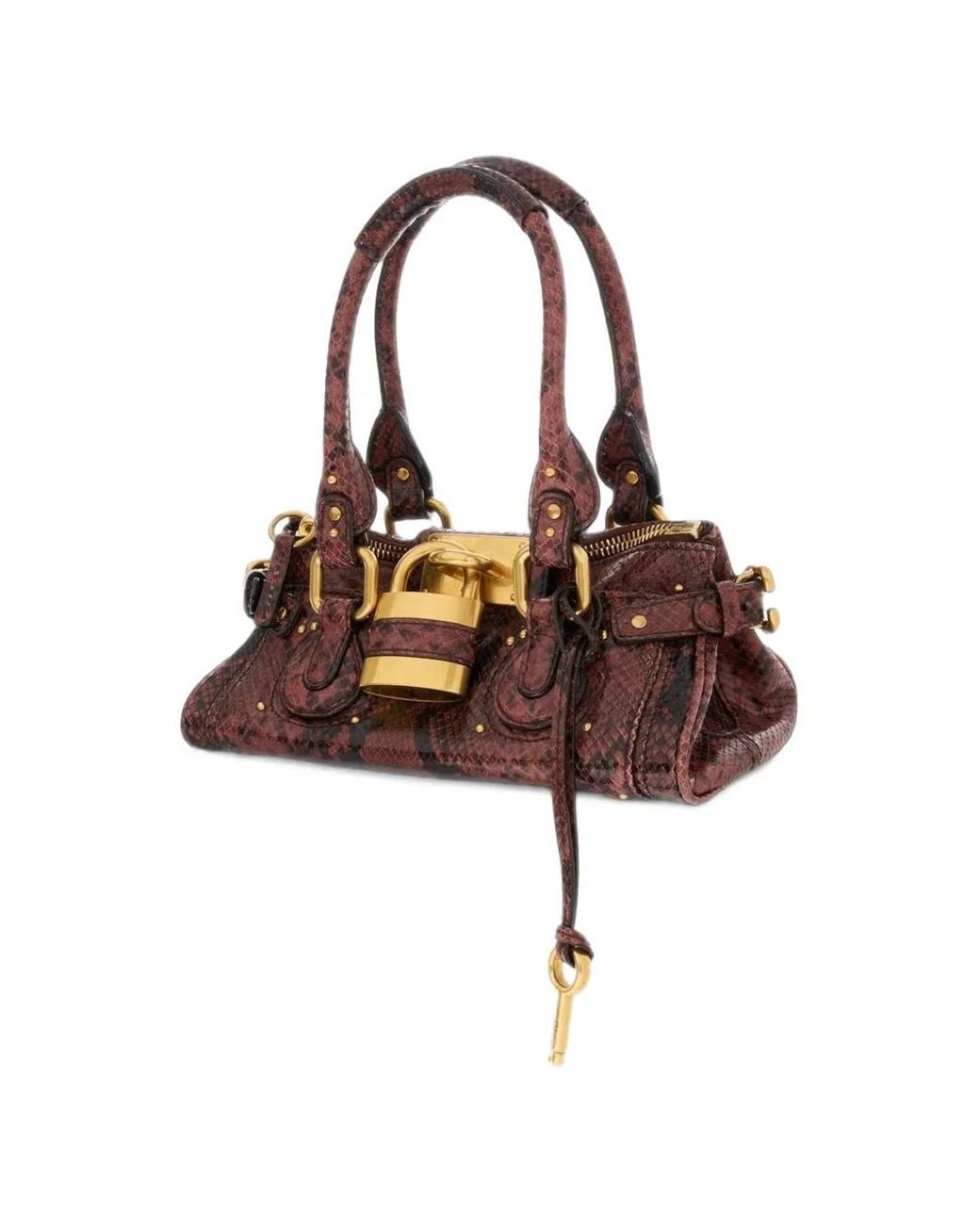Chloé Brown Small Paddington Bag