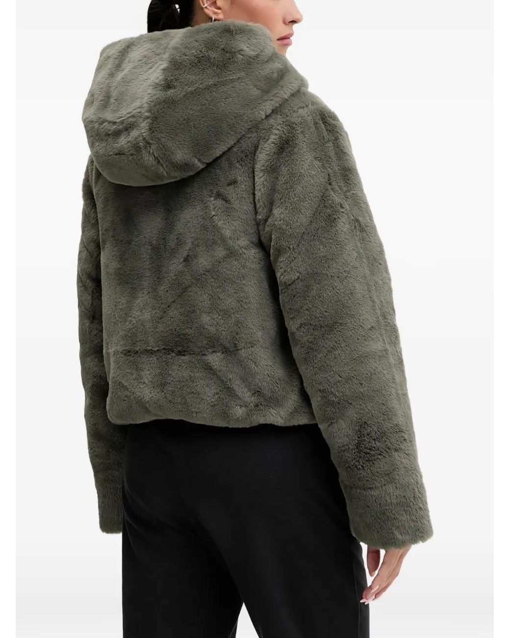 Colmar Green Hooded Puffer Jacket