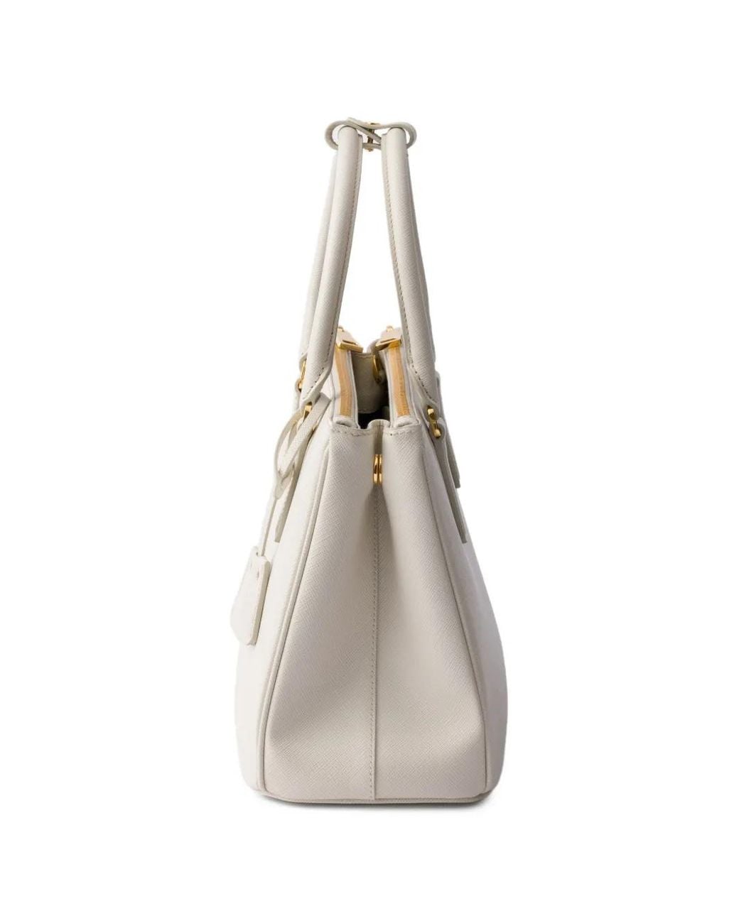 Prada Natural Galleria Medium Saffiano Leather Bag