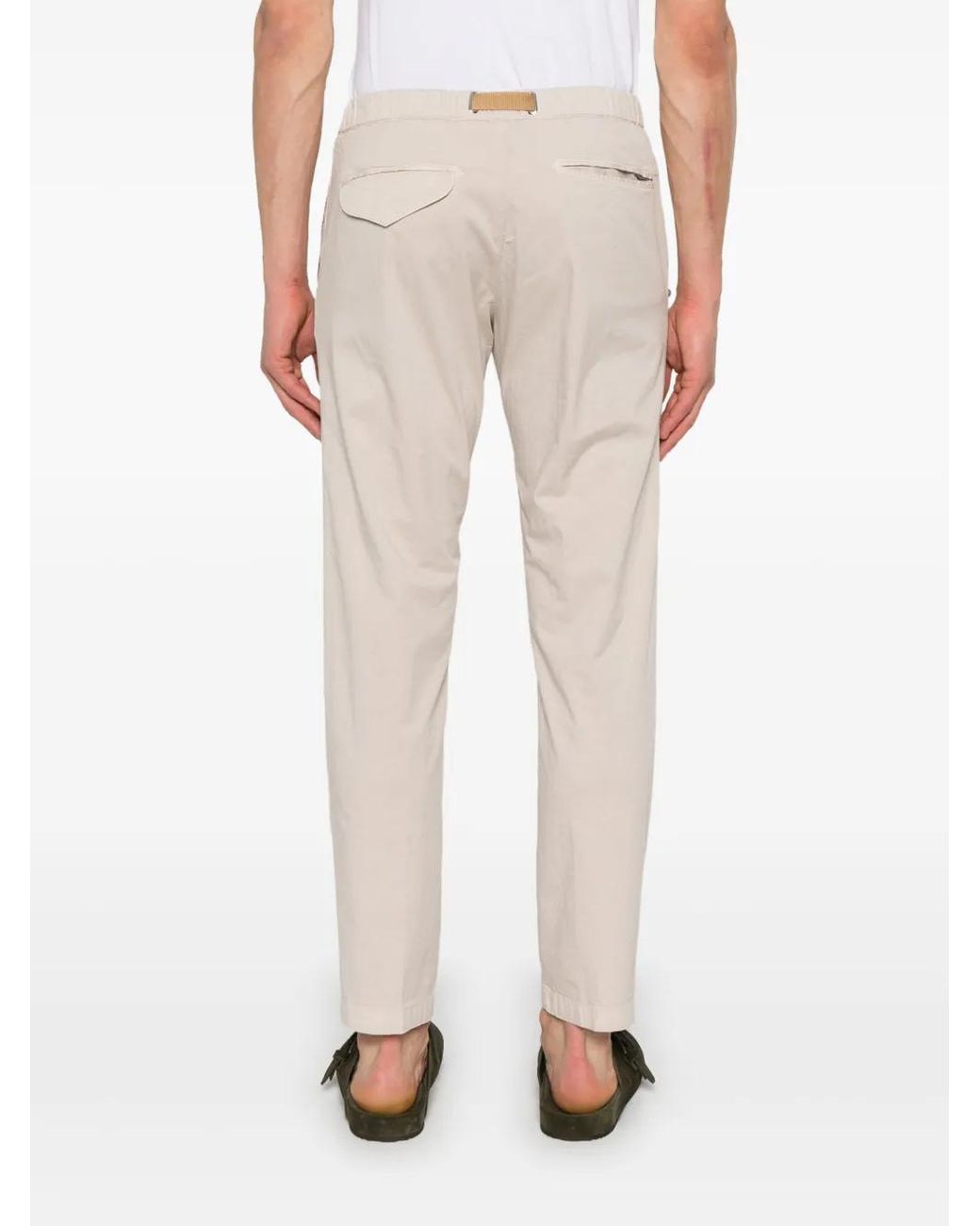 Pantalones Chinos Con Cinturón White Sand de hombre de color Natural