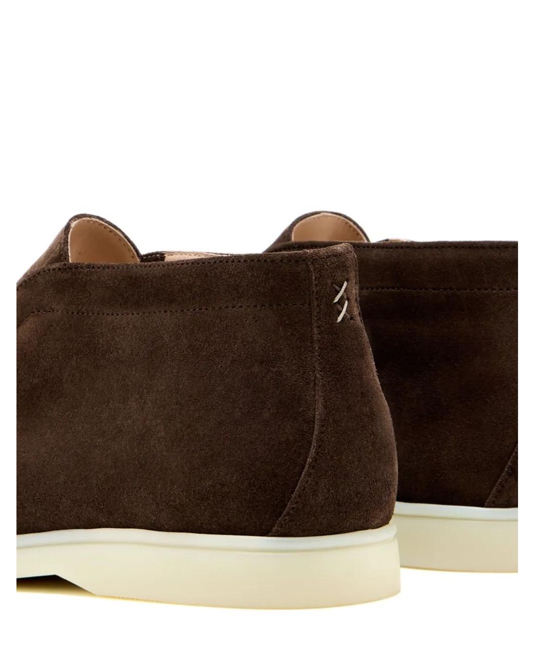 Forsa Brown Baxter Suede Desert Boots for men