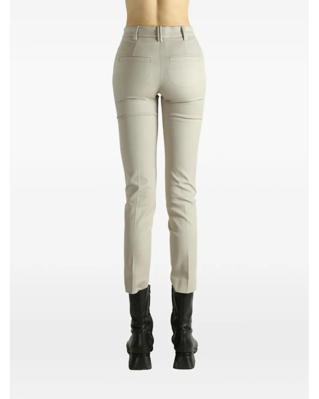 Brunello Cucinelli Natural Button Sabbia Trousers