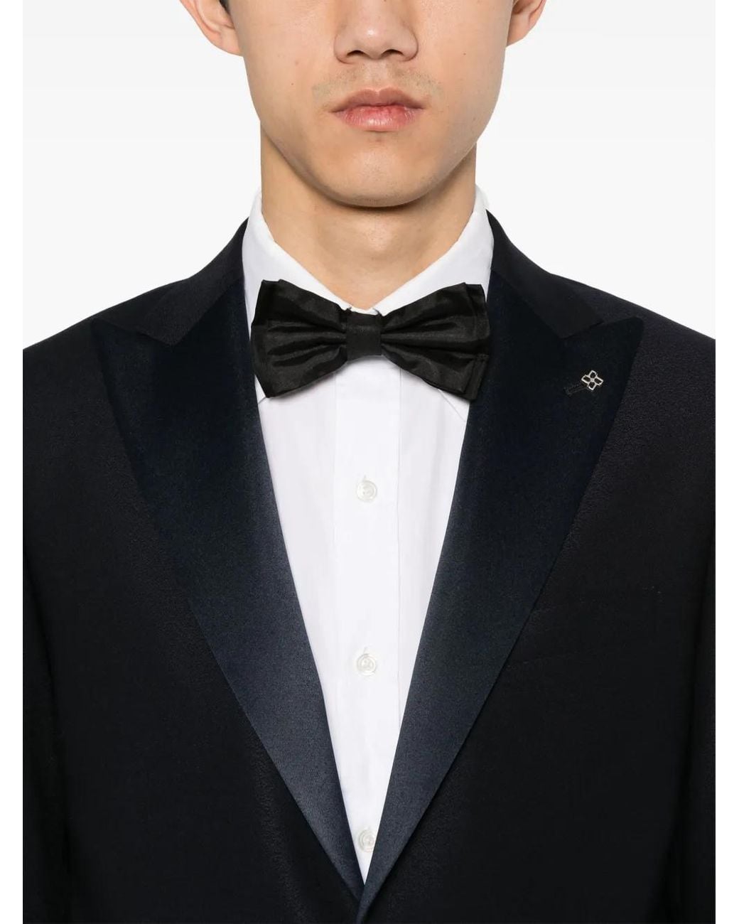 Tagliatore Black Single-Breasted Suit for men
