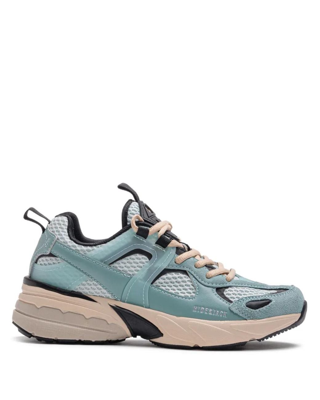 HIDE & JACK Blue Mesh-Panelled Chunky Sneakers
