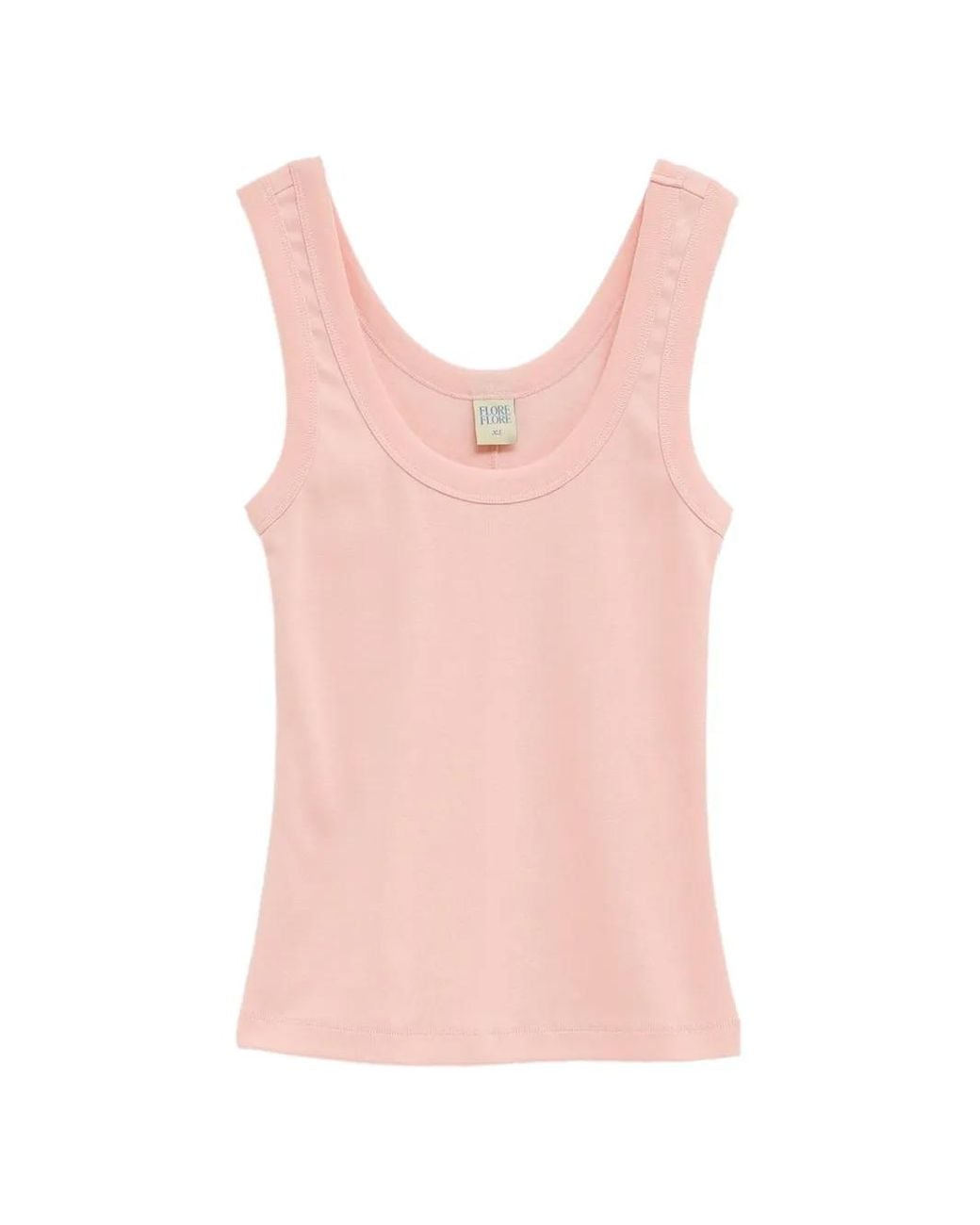Flore Flore Pink Hillie Scoop-Neck Tank Top