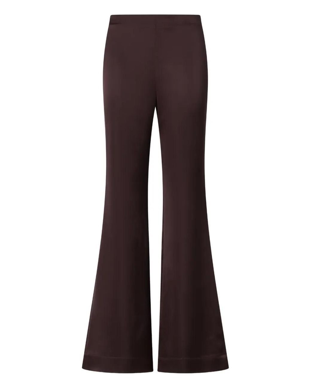 Pinko Brown Flared Trousers