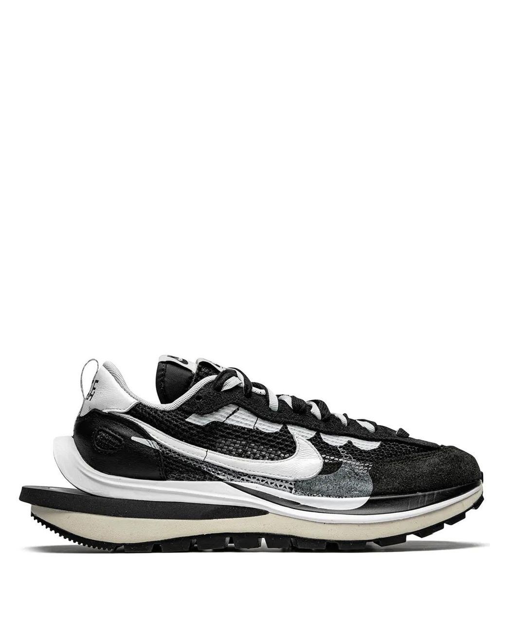 Nike Black X Sacai Vaporwaffle Sneakers