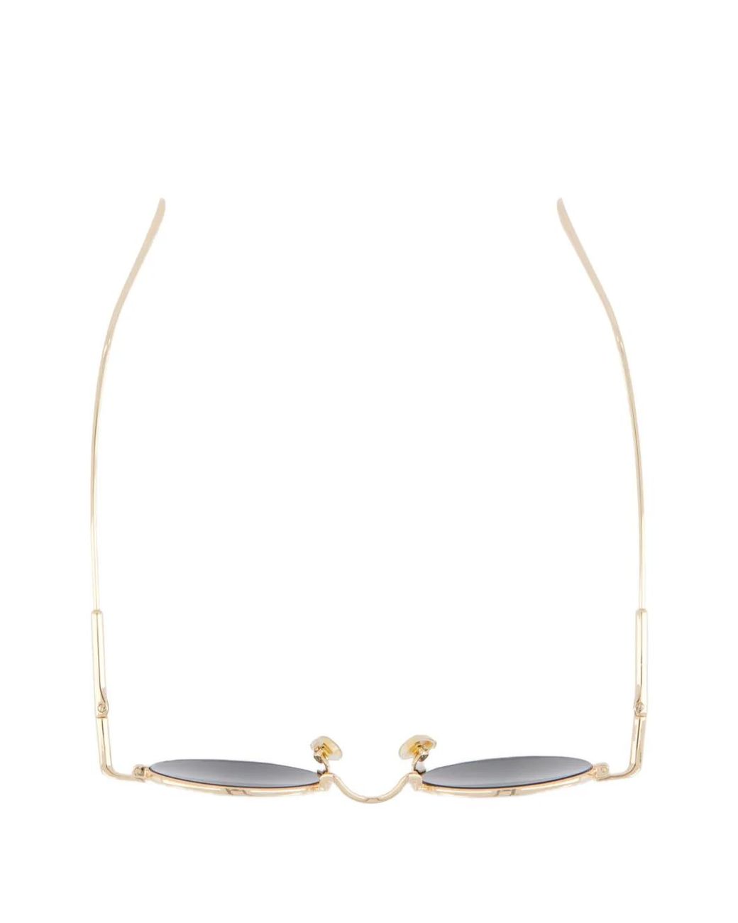 Chloé Metallic Round-Frame Sunglasses