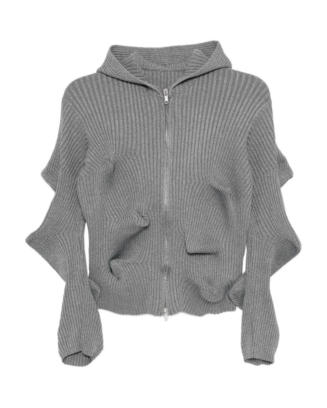 Chaqueta Midi Con Capucha JNBY de color Gray