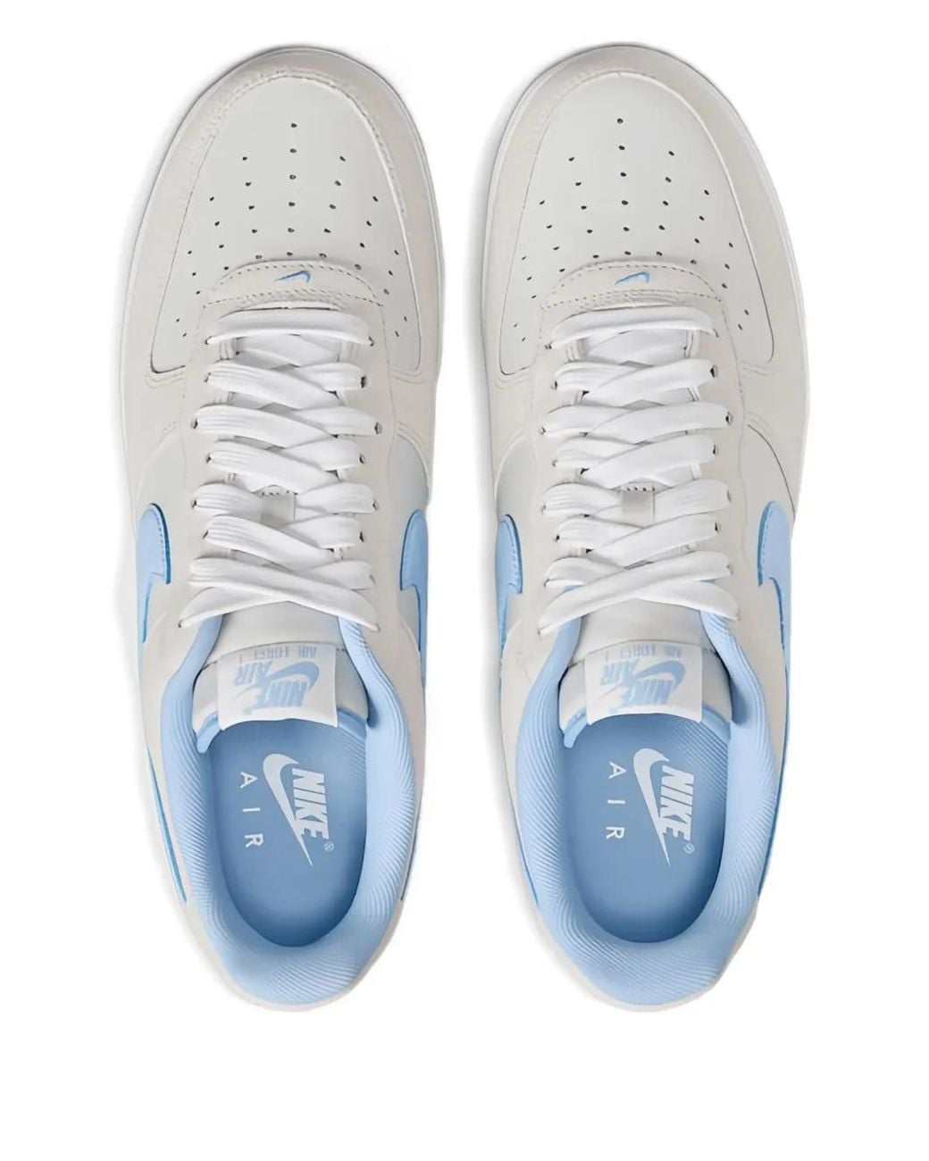 Nike White Suede Leather Trainers for men