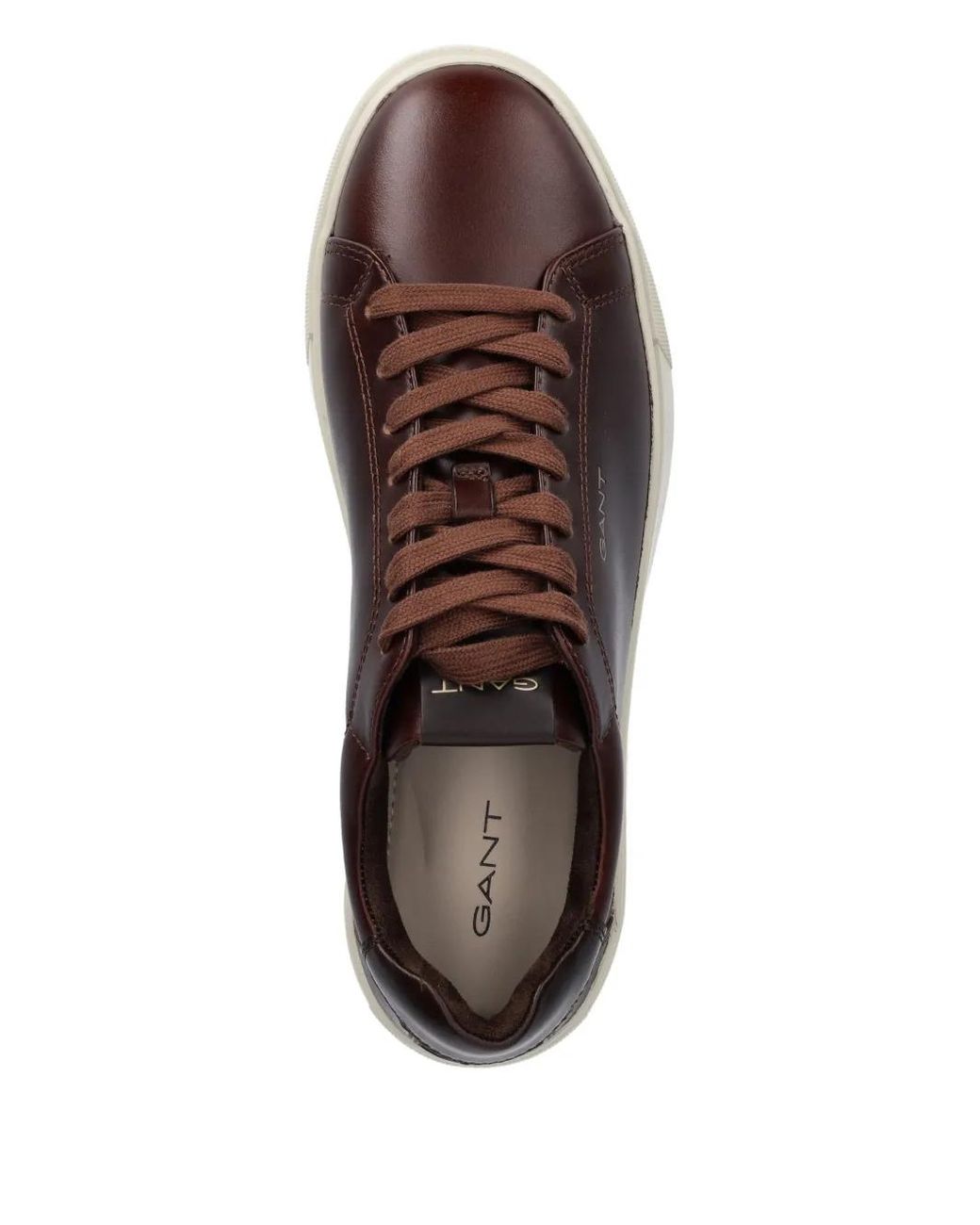 Gant Brown Lace-Up Sneakers for men