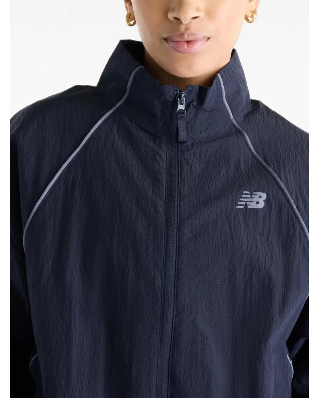 New Balance Blue Sport Legacy Jacket
