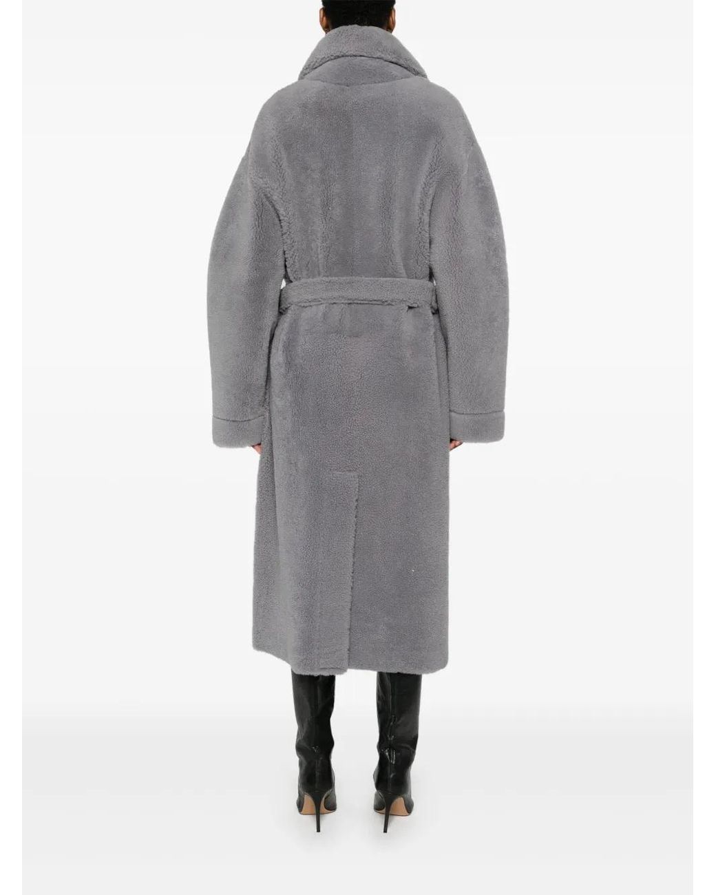 Manokhi Gray Myah Coat