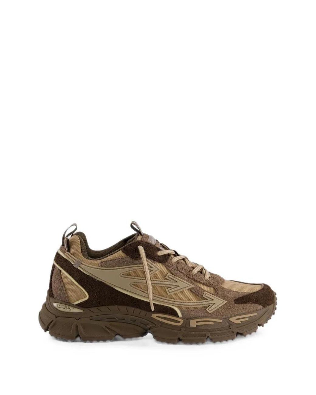 Off-White c/o Virgil Abloh Brown Be Right Back Sneakers for men