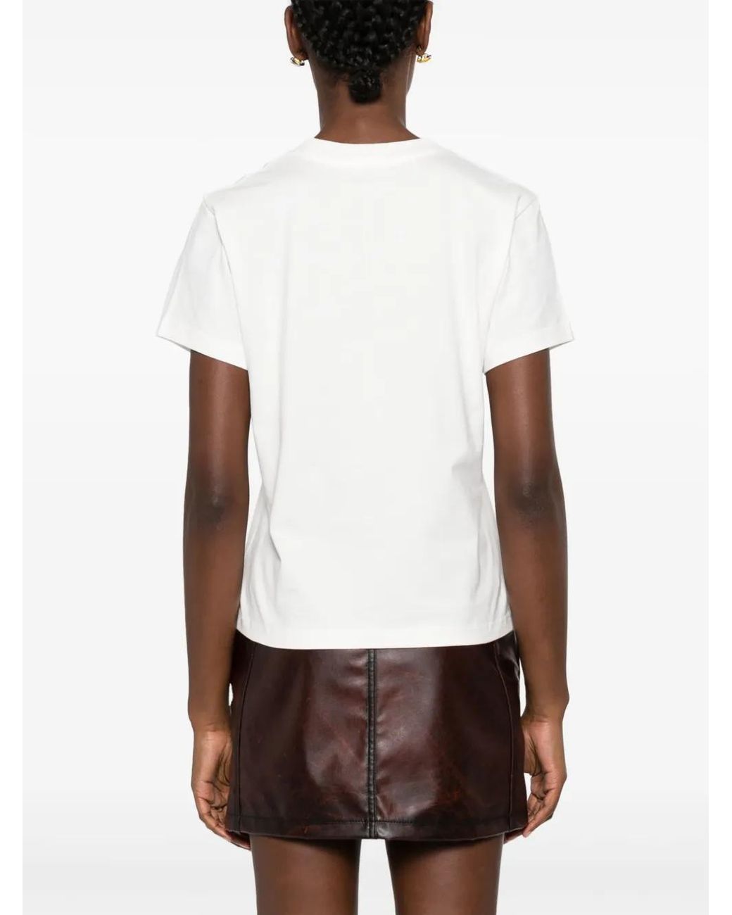 Courreges White Logo Tee