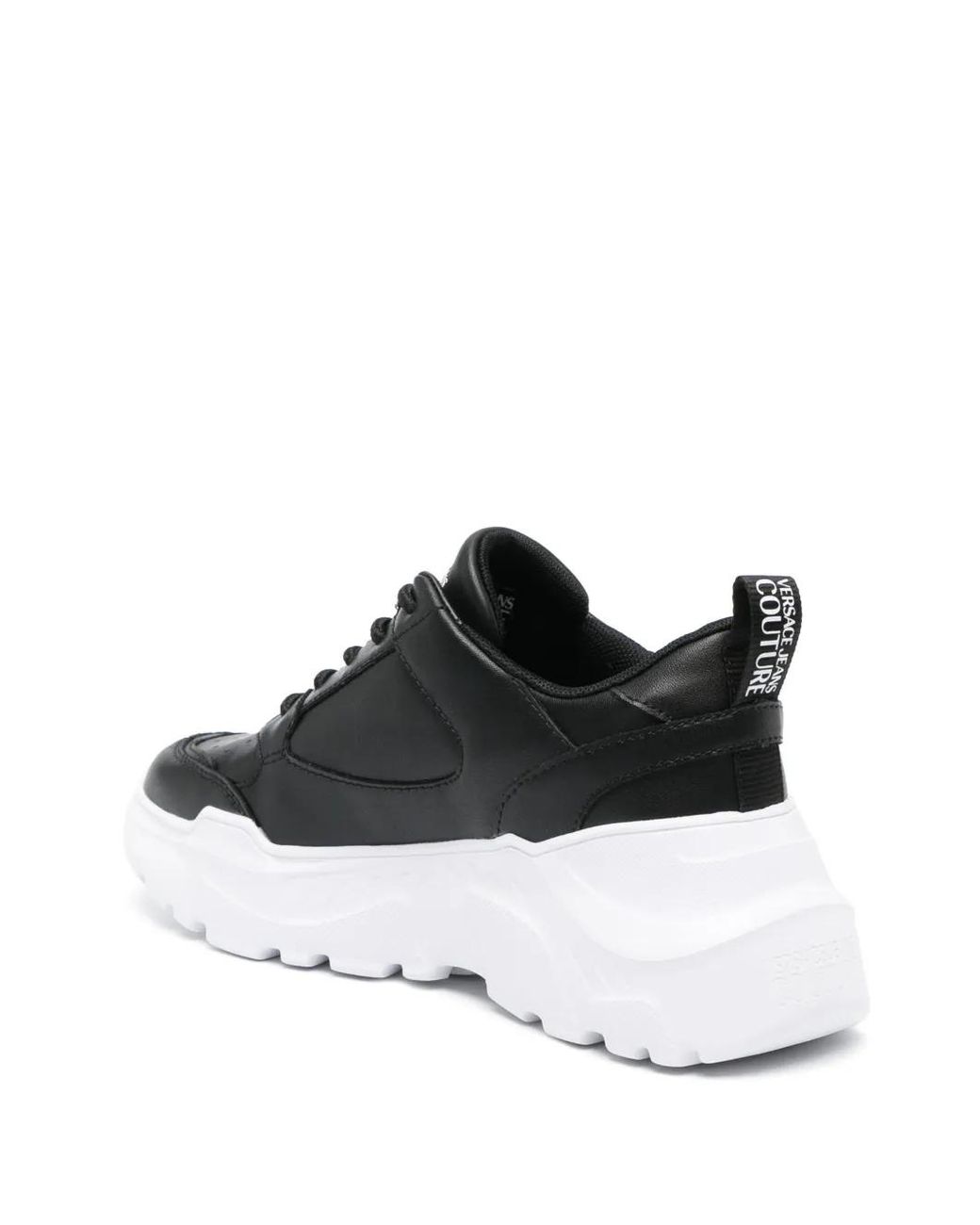 Versace Jeans Couture Black Sneakers With Logo