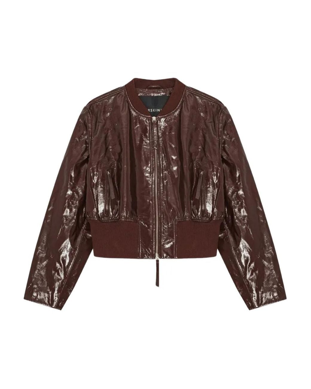 Herskind Brown Herry Leather Jacket