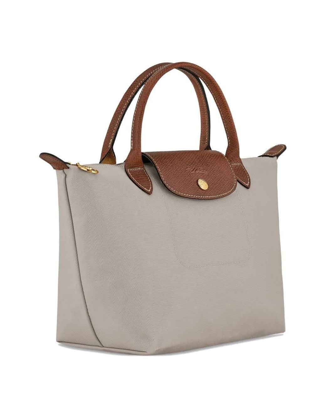Longchamp Multicolor Le Pliage Leather-Trim Tote Bag