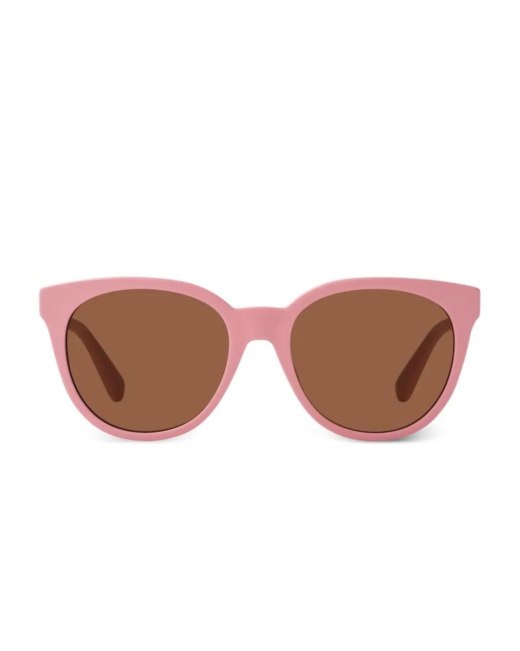 Stella McCartney Pink Round-Frame Sunglasses