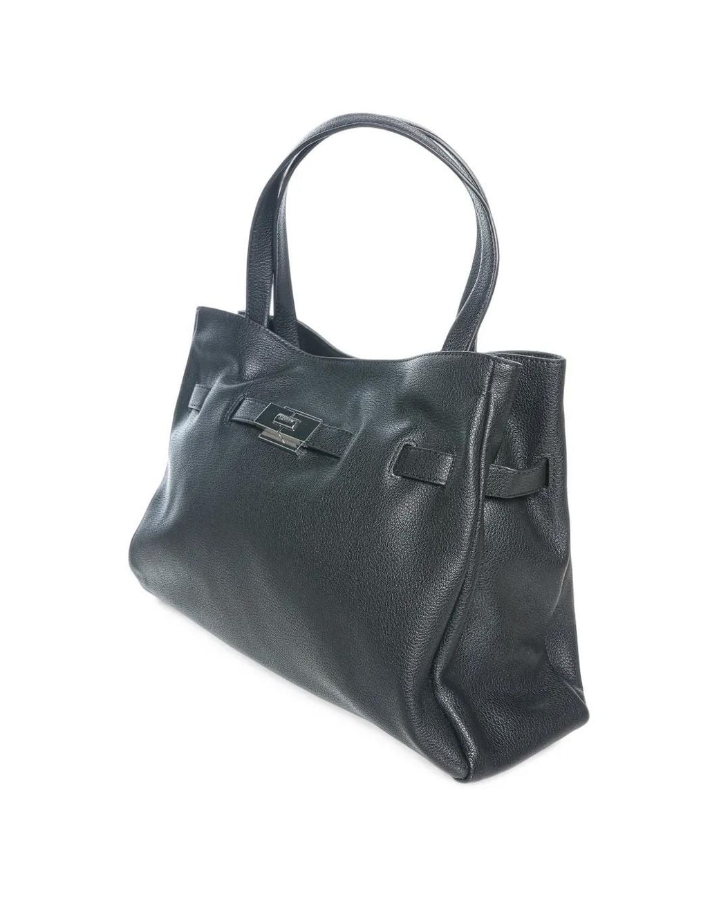 DKNY Blue Bryar Leather Shoulder Bag