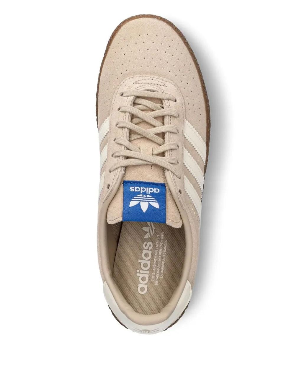 Adidas Pink Montreal Three-Stripe Suede Sneakers